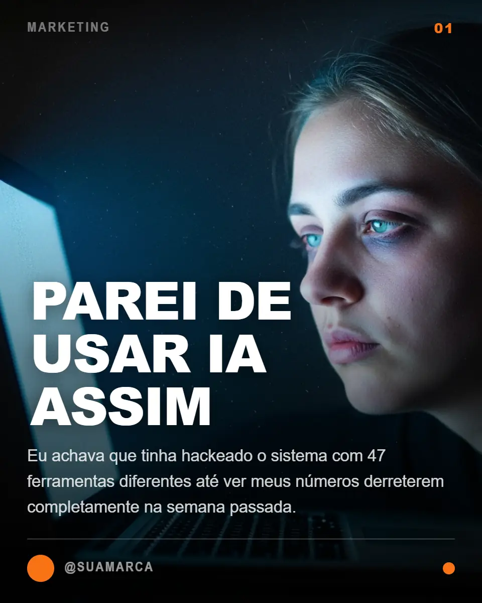 Dark Laranja Slide 1